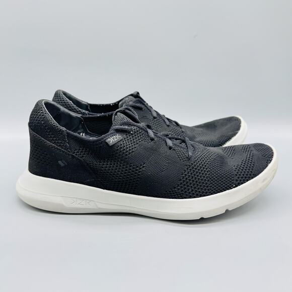 Kizik Shoes Mens 11 Black Knit Irvine Hands Free Lace Up Casual Walking Sneakers main image 11